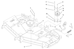 62in Deck Idler Assembly