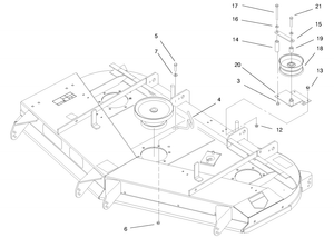 62in Deck Idler Assembly