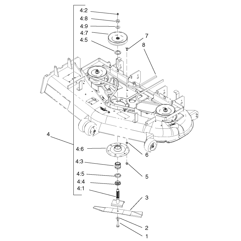 Deck Spindle Assembly