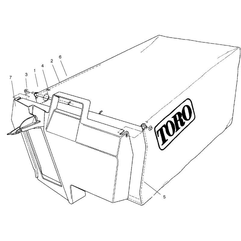 Grass Bag Assembly No 99-2535