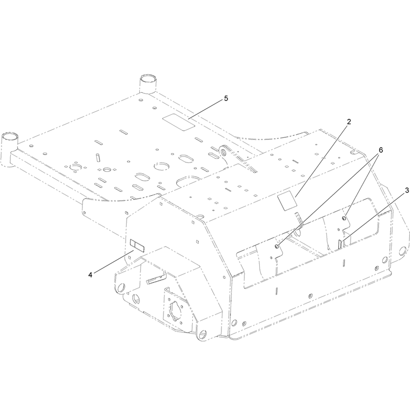 Main Frame Decal Assembly No. 116-7298
