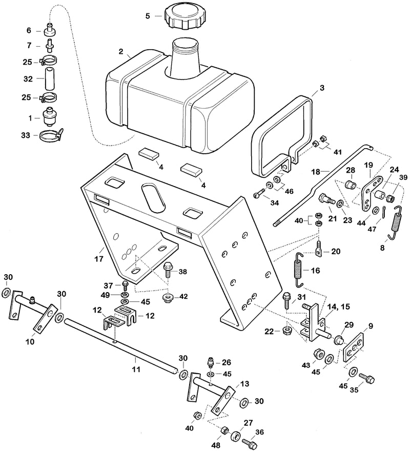 FUEL TANK@BRACKET