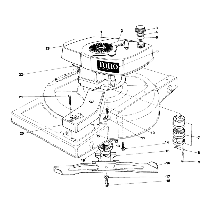 Engine Assembly Model 18010