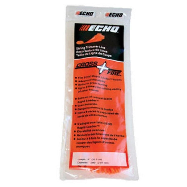 Echo 102222130 50 Count of 8 Inches of .130" X-Fire Trimmer Line