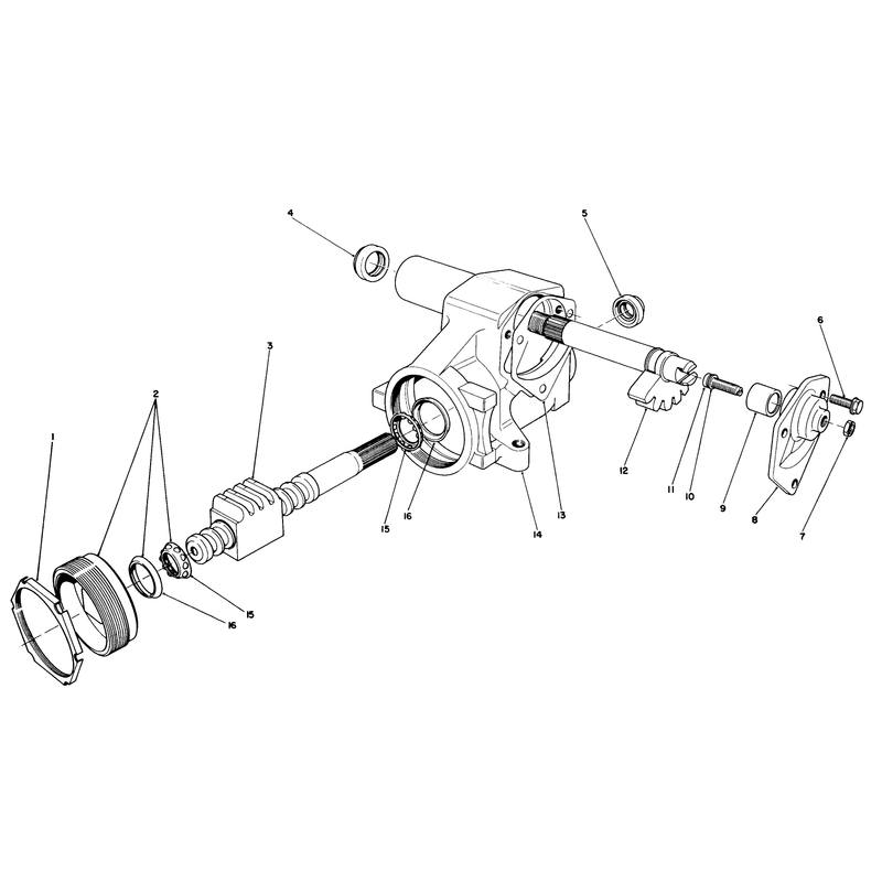 Steering Gear Assembly No. 41-8820
