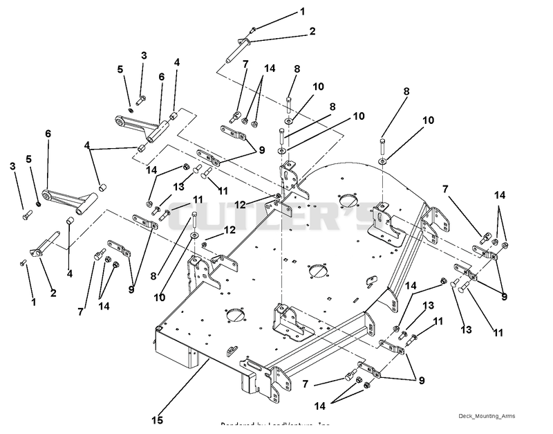 Deck & Mounting Arms