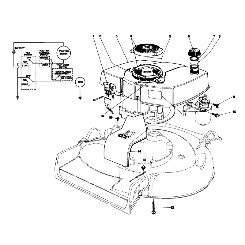 Engine Assembly Model No 21711