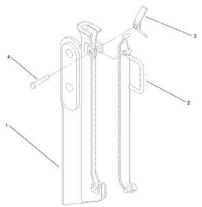 Toro 104-0640 Chuted Blade, Vibratory Plows for Attachment Parts Diagram