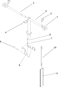 Toro 104-2685 Spool Carrier Kit Parts Diagram