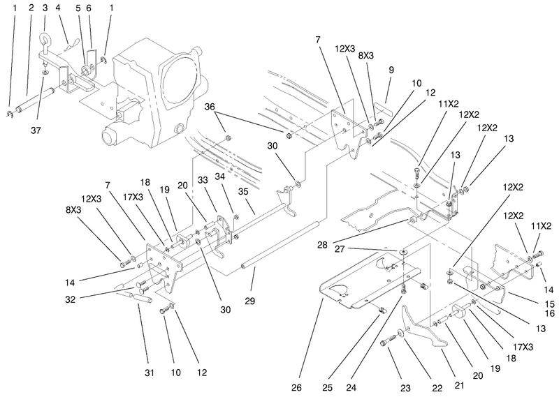 Attach A Matic And Hitch Assembly