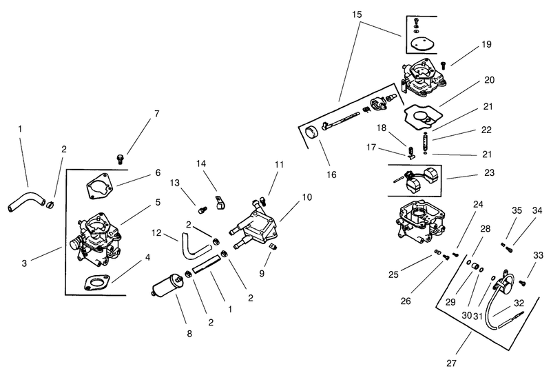 Fuel System Kohler 