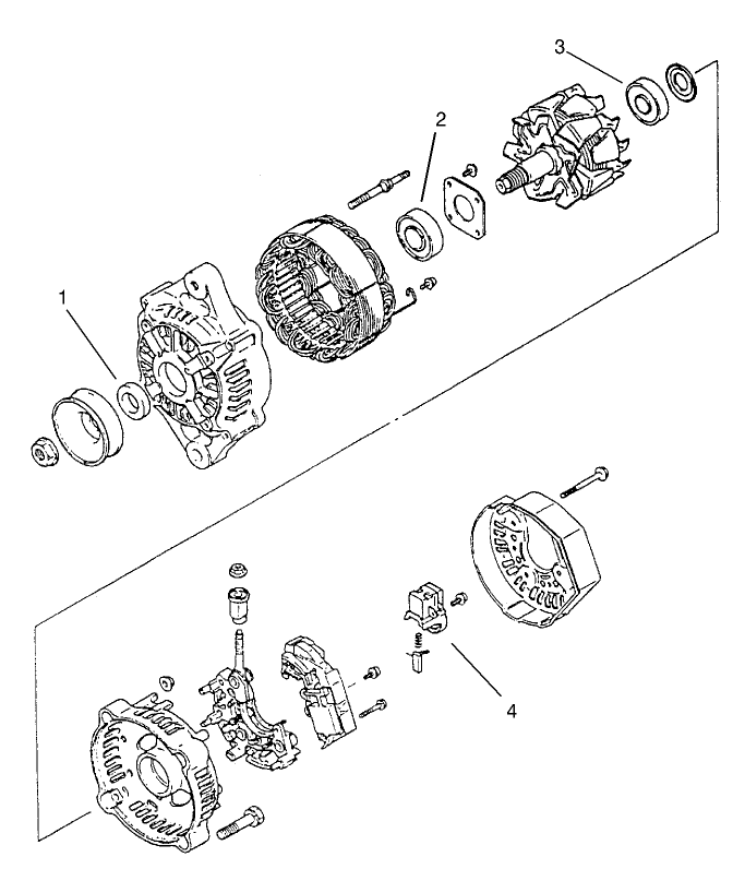Alternator Assembly No 99 9209