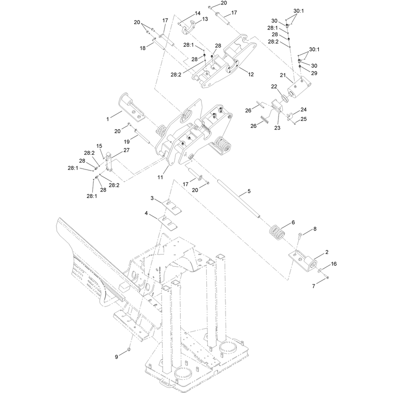 Front Wrench Assembly