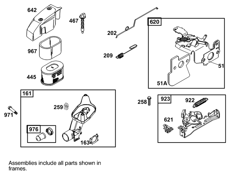 Air Cleaner Assembly Engine Gts 200