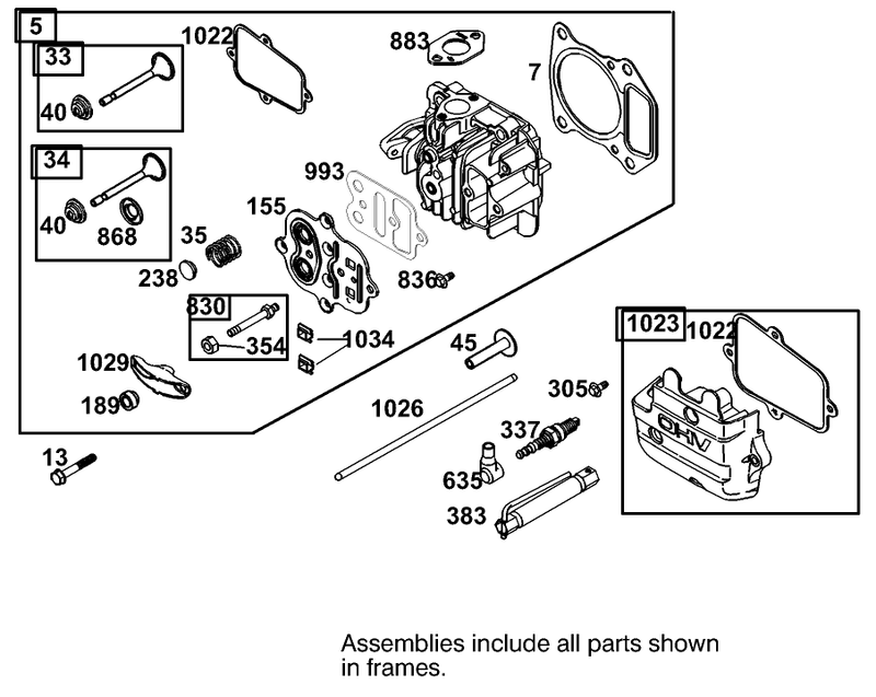 Cylinder Head Assembly Engine Gts 200