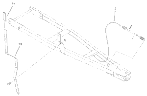 Index Lever and Tension Cable Assembly