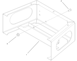 Toro 105-1683 Air Deflector Kit, Z Master Z100 Mowers Attachment Parts Diagram
