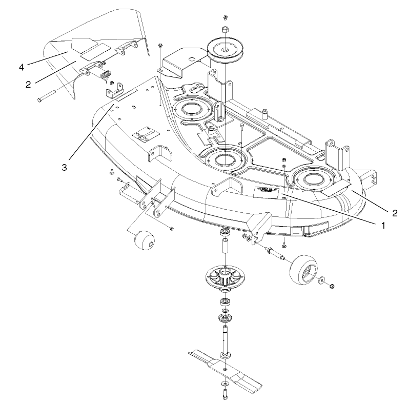 Cutting Unit Decal Assembly