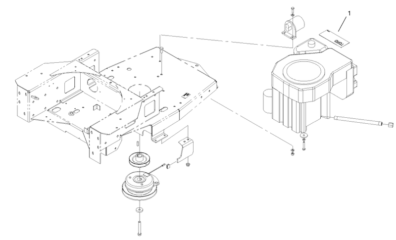 Kohler Engine Decal Assembly