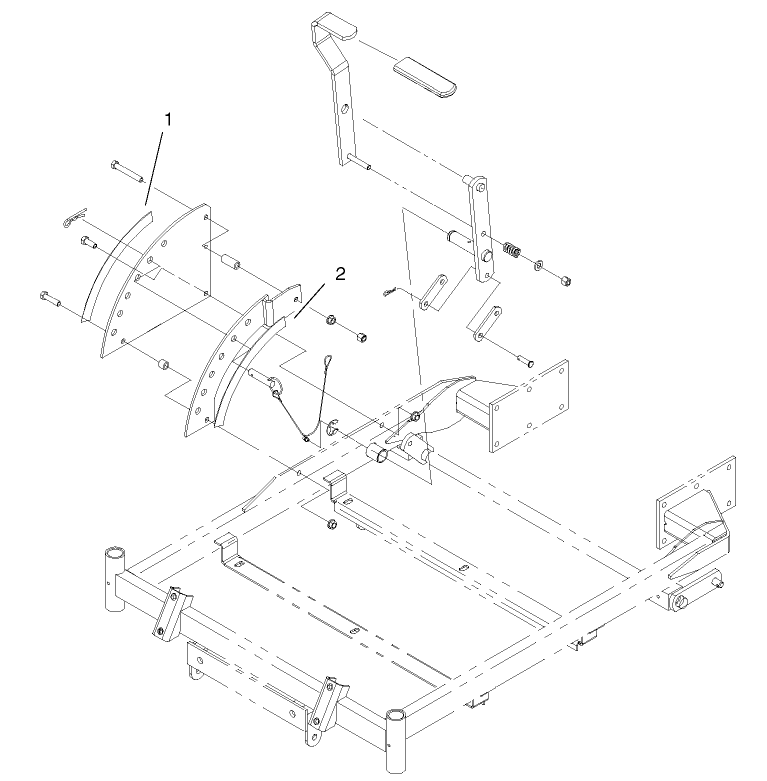 Deck Height Decal Assembly