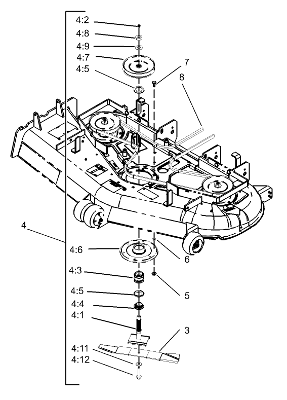 Deck Spindle Assembly
