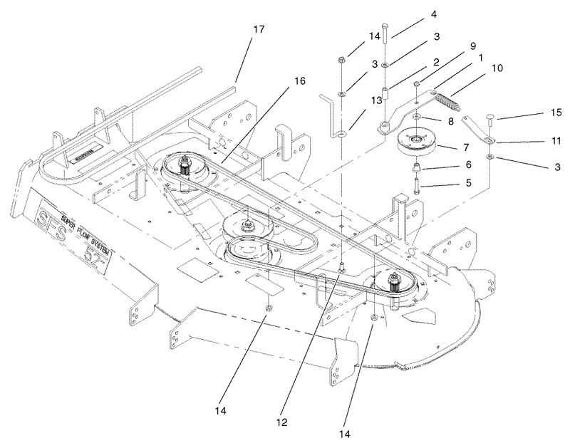 Belt and Idler Arm Assembly