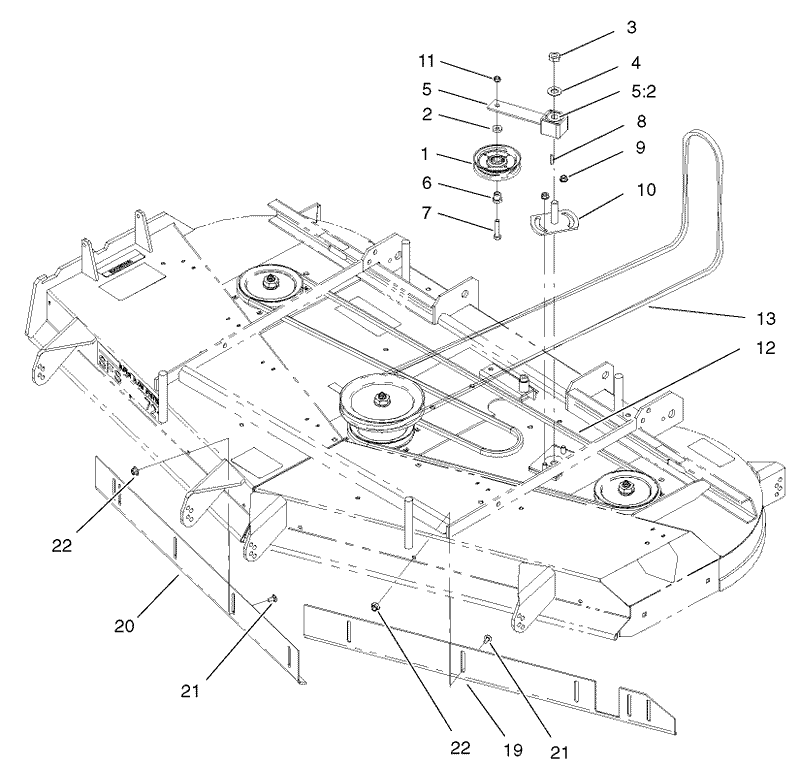 Belt and Idler Arm Assembly