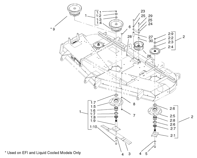 Spindle and Pulley Assembly