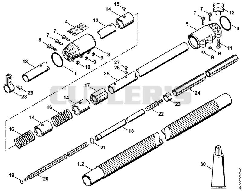 Drive tube assembly