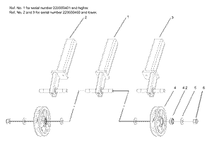 Toro 106-7612 Kit-TENSIONER,TX425,LH Parts Diagram