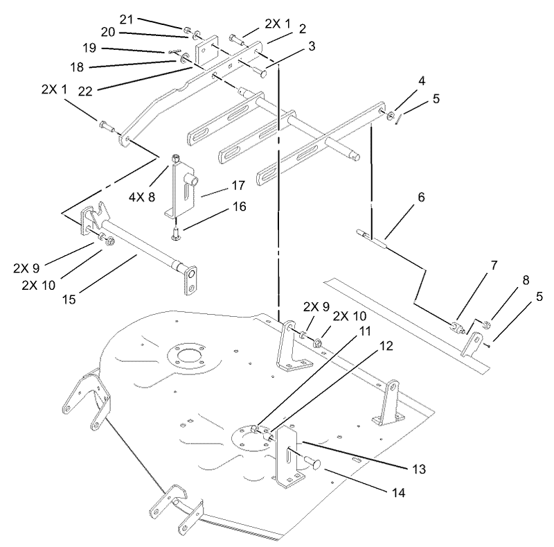 Deck Mounting Assembly