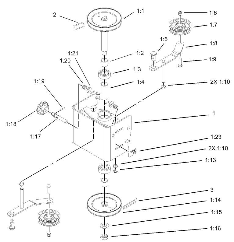 Pulley Box Assembly