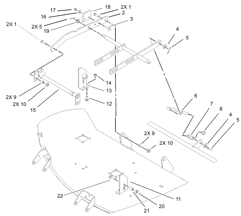 Deck Mounting Assembly