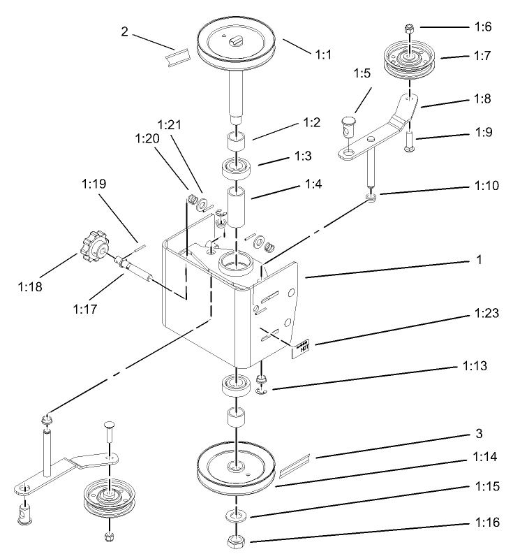 Pulley Box Assembly