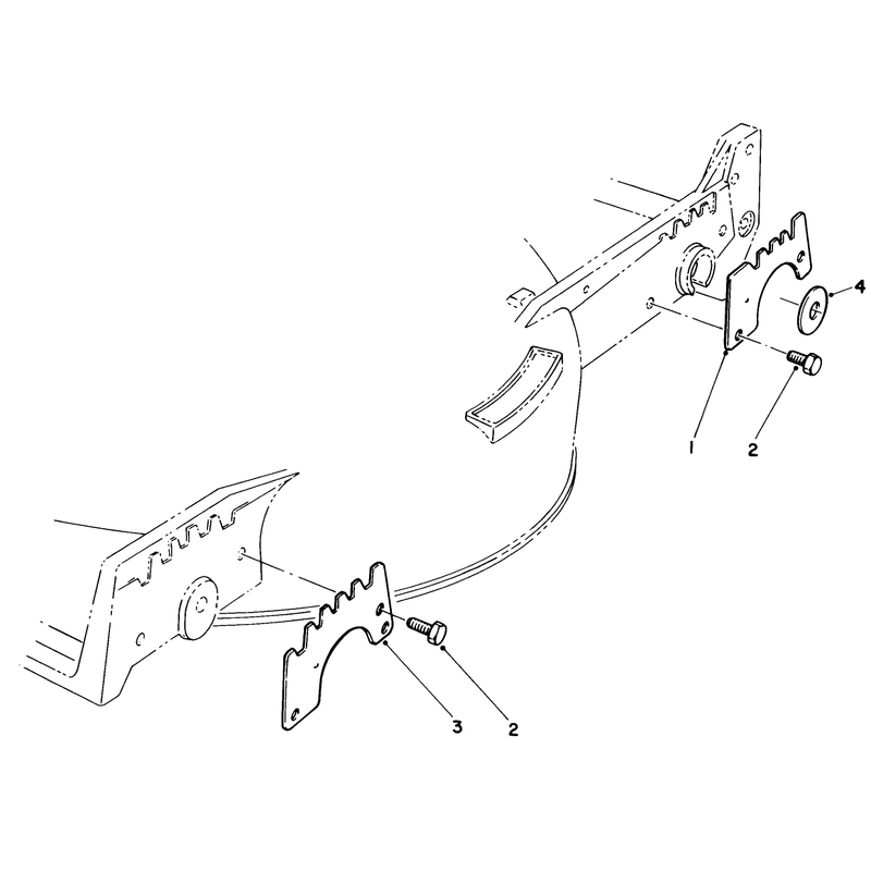 Wear Plate Kit No 49-4080 Optional