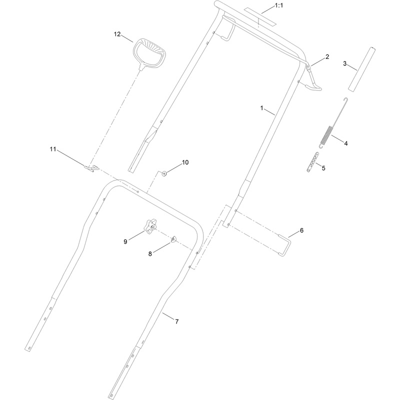 Upper Handle Control Assembly