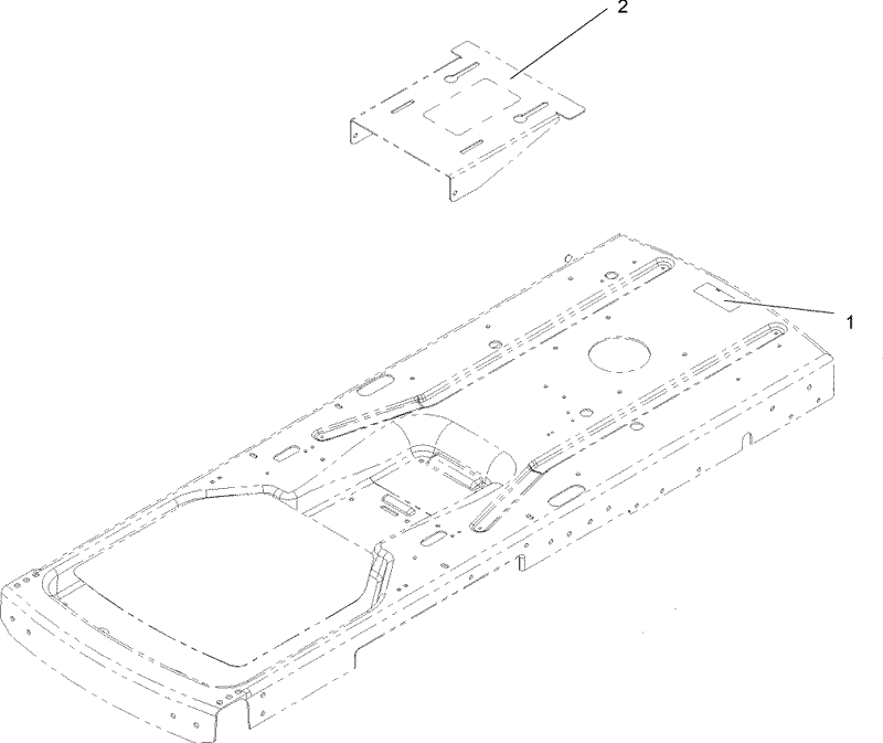 Frame and Seat Bracket Decal Assembly