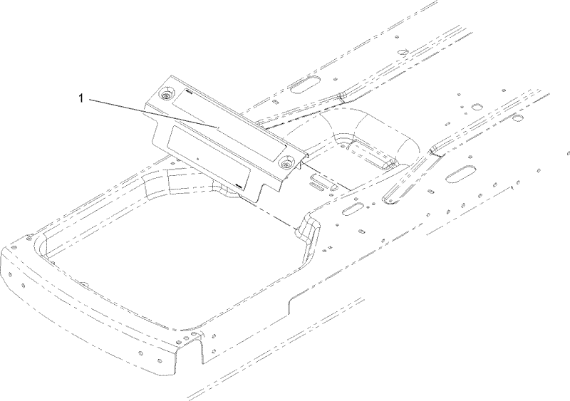 Front Support Bracket Decal Assembly