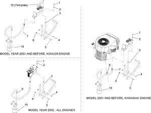 Hydraulic Tank Relocation Kit Assembly