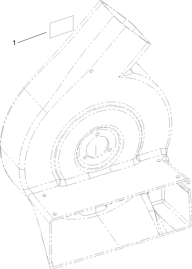 Blower Housing Decal Assembly