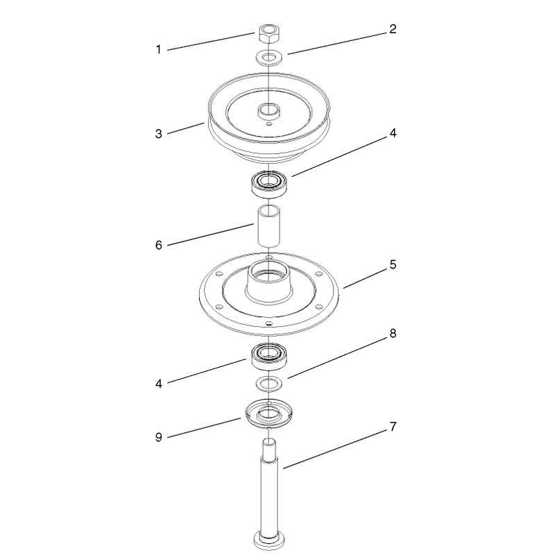 Spindle Housing Assembly No 104-6315