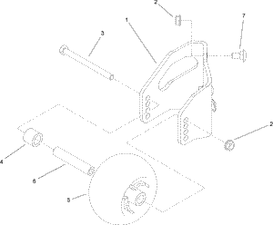 Toro 108-4140 Z-master Anti-scalp Kit (Trim Side) Attachment Parts Diagram