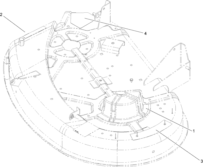 38in Deck Decal Assembly