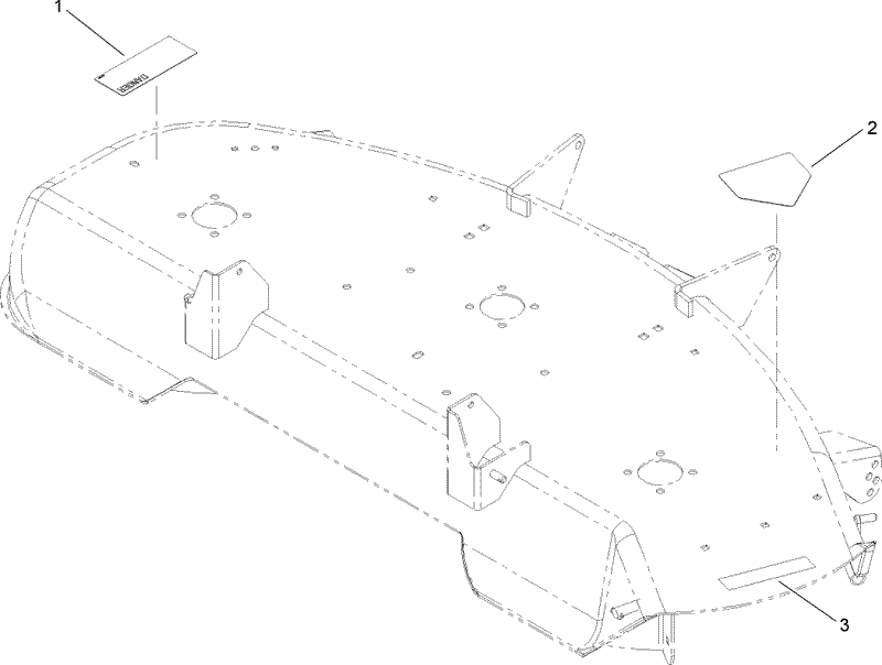 48in Deck Decal Assembly