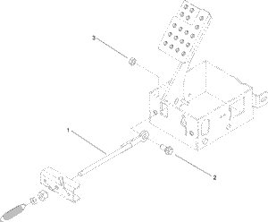 Toro 108-7005 Kit-brake Rod Attachment Parts Diagram