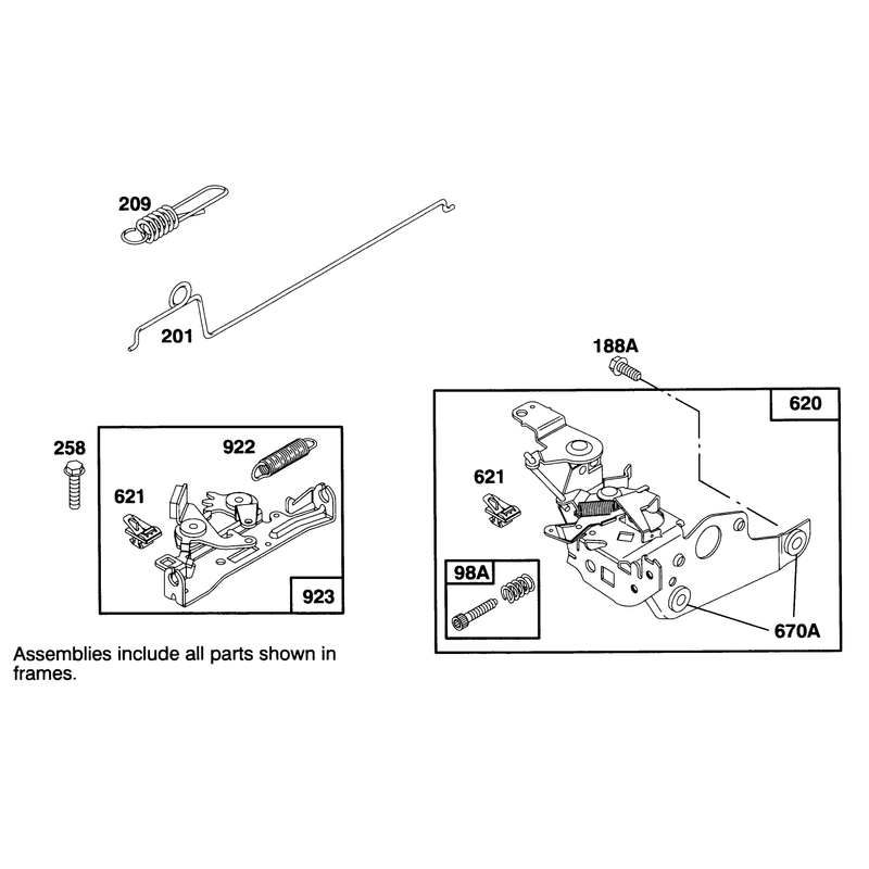 Engine Briggs and Stratton Model 127802-0514-21
