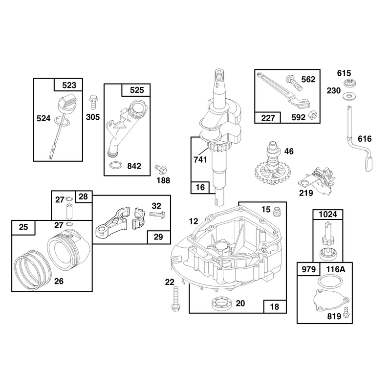 Engine GTS 150 Model No 20476 Only