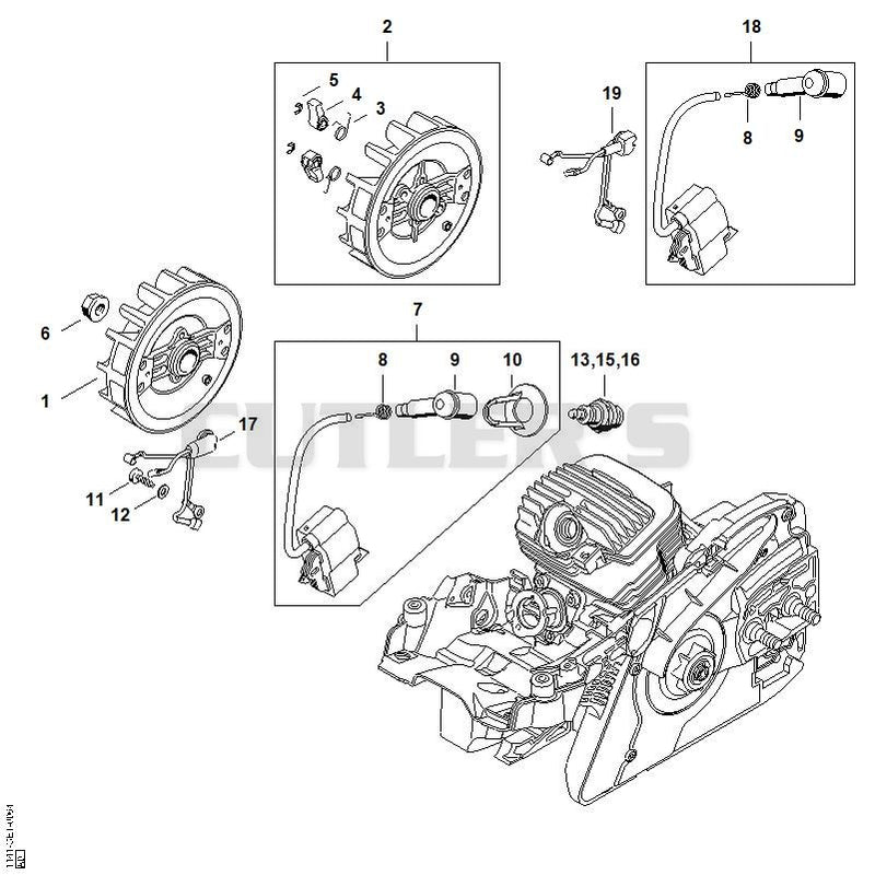 Ignition system, Wiring harness