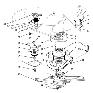 Blade Brake Clutch Assembly