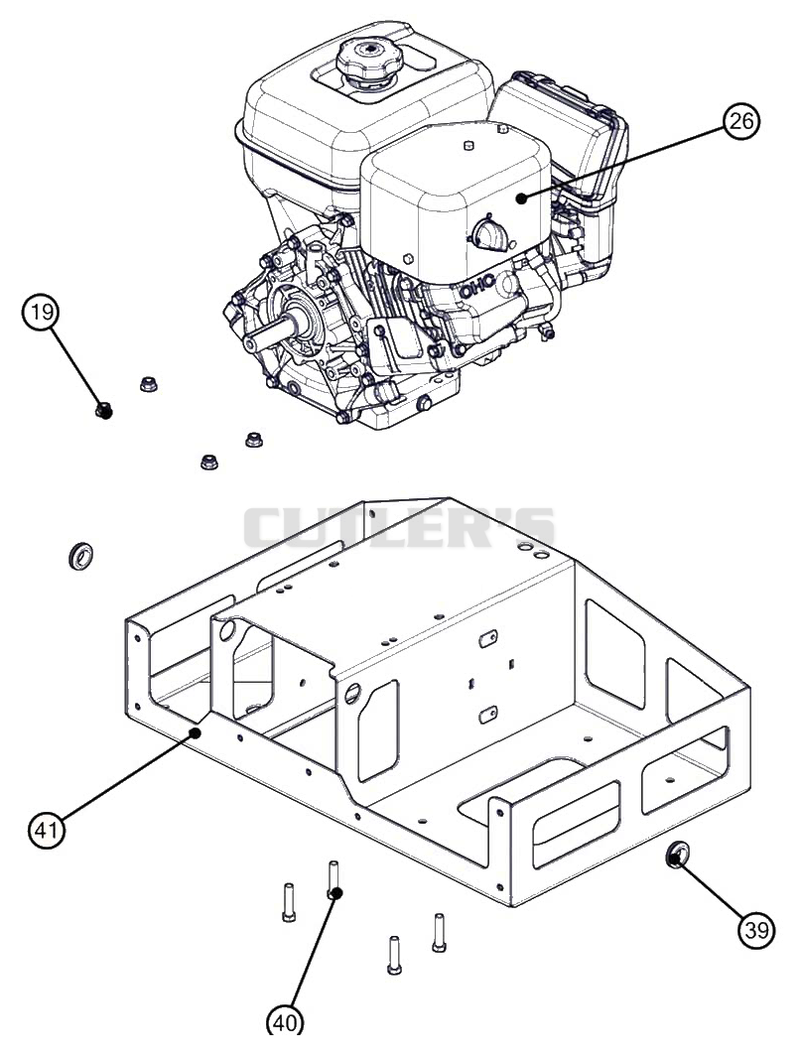 Engine & Base Assembly